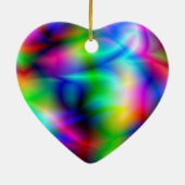 Versiering kleurig keramisch ornament (Achterkant)