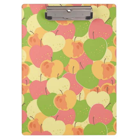 Versiering met appels klembord (Voorkant)