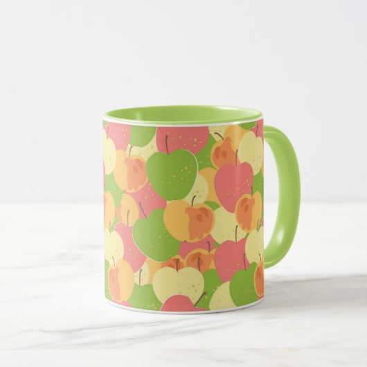 Versiering met appels mok (Voorkant rechts)