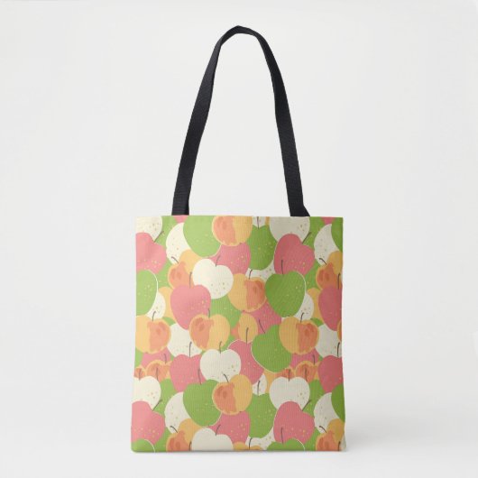 Versiering met appels tote bag (Voorkant)