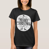 Versiering met de zoete kerstboom t-shirt (Voorkant)