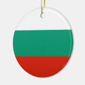 Versiering met vlag van Bulgarije Keramisch Ornament (Links)