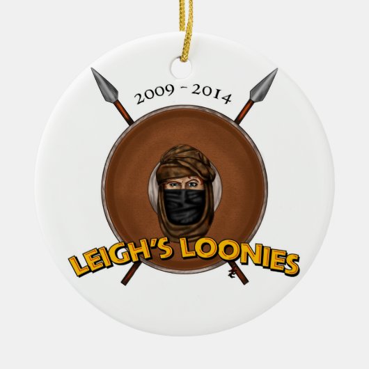 Versiering opnieuw lezen keramisch ornament (Voorkant)