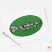  versiering ovale sticker (Envelop)