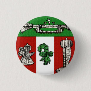 versiering ronde button 3,2 cm