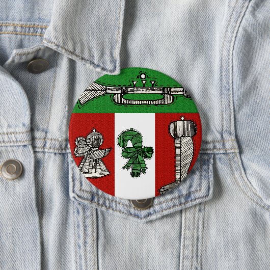 versiering ronde button 4,0 cm (In situ)