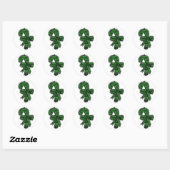  versiering ronde sticker (Vel)