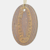 Versiering - Stroom naar Creek Keramisch Ornament (Links)