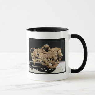 Versiering van een wilde beer mok