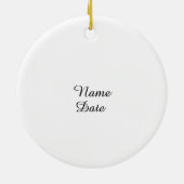  versiering van Feist behandelen Keramisch Ornament (Achterkant)