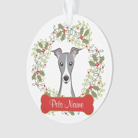  versiering van Greyhound Ornament (voorkant)