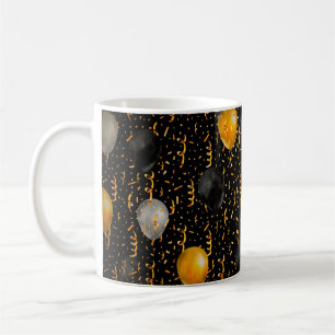 Versiering van olie. Vibrant dynamic art. 2d i Koffiemok