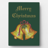 Versiering van prettige kerstballetjes fotoplaat (voorkant)