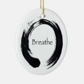 Versiering voor Breedte en Enso Keramisch Ornament (Rechts)