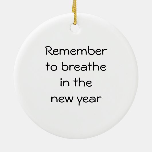 Versiering voor Breedte en Enso Keramisch Ornament (Achterkant)