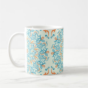 Versiering voor keramische tegels. Abstract patroo Koffiemok