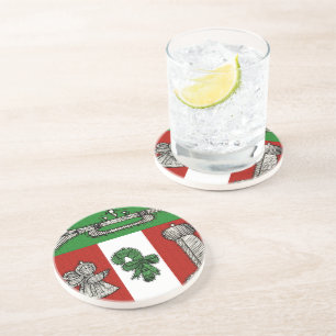  versiering zandsteen onderzetter