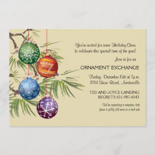  versieringen - uitnodiging voor de feestdag