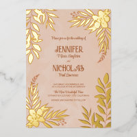 Versieringen van legante bloemen en bladeren voor 