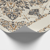 versierpaisley Bandana Print, zijdehals Cadeaupapier (Hoek)