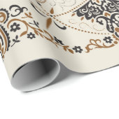 versierpaisley Bandana Print, zijdehals Cadeaupapier (Rol Hoek)