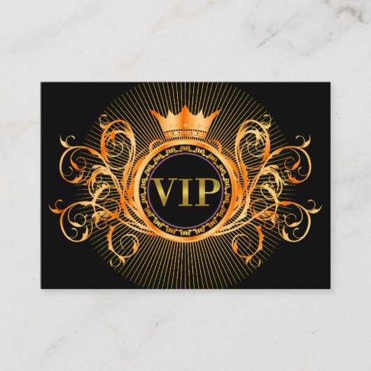 Version 2 VIP Carte de visite / Pass / Invitation (Devant)