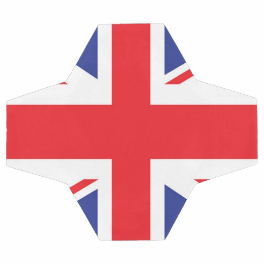 Version illustrée du drapeau britannique (Plat)
