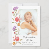 Version imprimable Programme de célébration floral (Devant)