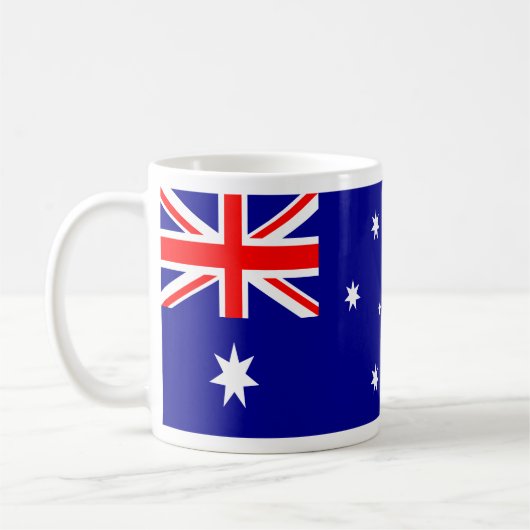 Version large de tasse australienne de drapeau (Gauche)