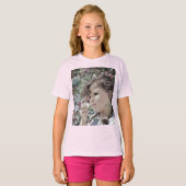 Version pâle du T-shirt HAMbWG de Marshmallow (Devant entier)