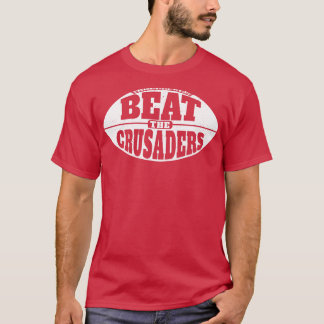 Versla de kruisvaarders  Grunge Gameday T-shirt