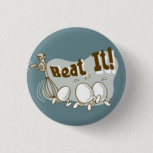 Versla het! Grappige woordspeling Flair Button (Voorkant)