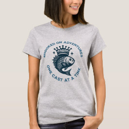 Verslaafd aan avonturen, één cast per keer t-shirt