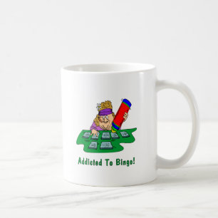 Verslaafd aan Bingo! Koffiemok