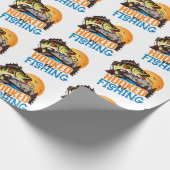 "Verslaafd aan Gevist" Cadeaupapier (Hoek)