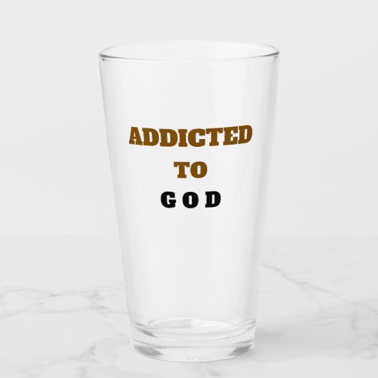 VERSLAafd AAN GOD Glas (Voorkant)
