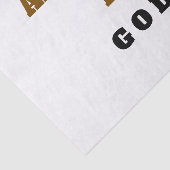 VERSLAafd AAN GOD Tissuepapier (Detail)