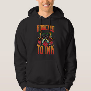 Verslaafd Aan Inkt Liefde Tatoeages Verslaafd Aan Hoodie