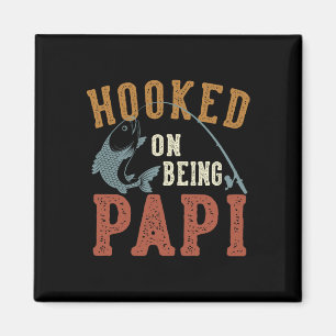 Verslaafd Aan Papi Vaderdag Vissen Papi Magneet