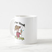 Verslaafd aan plezier koffiemok (Voorkant links)