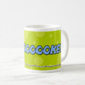 verslaafd koffiemok (Voorkant rechts)