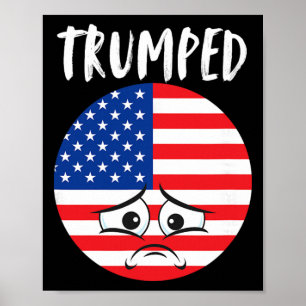 Verslagen Tegen Trump Verkiezing Spijt Democraten Poster