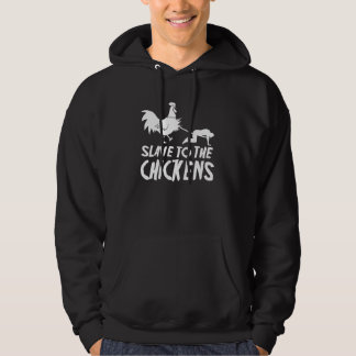 Verslaven naar kippen hoodie