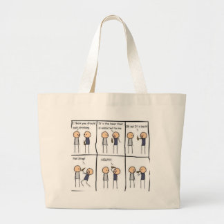 verslaving grote tote bag