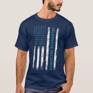Verslaving Herstel Vier Herstel Drugs- en Alcoholv T-shirt