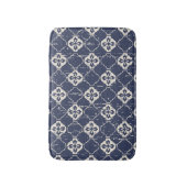 Versleten bloemen:  naadloos badmat (Voorkant Verticaal)