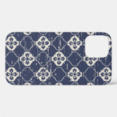 Versleten bloemen: naadloos Case-Mate iPhone case (Achterkant (horizontaal))