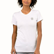 Versleten Calm Buck Logo Natuur T-shirt — Slo Joe
