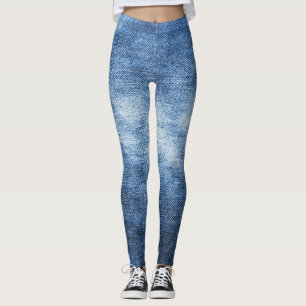 Versleten denim stof, gestructureerde achtergrond. leggings