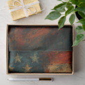 Versleten Glory Abstracte Vlag Portret Decoupage P Tissuepapier (Geschenk)